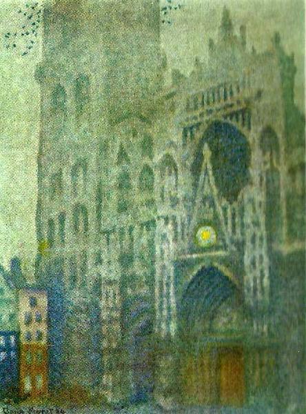 Claude Monet katedralen i rouen oil painting image